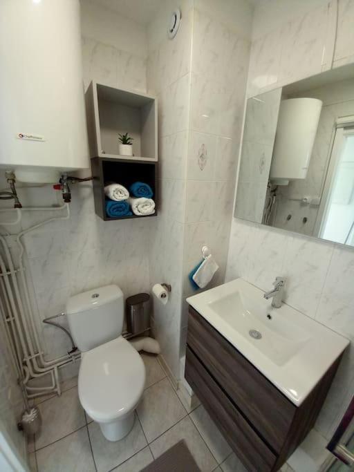 Appart 2/4 Pers Proche Centre Avec Balcon, Parking Narbona Esterno foto